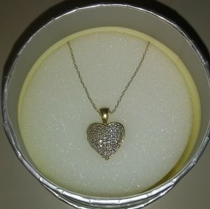 Sterling Silver heart necklace
